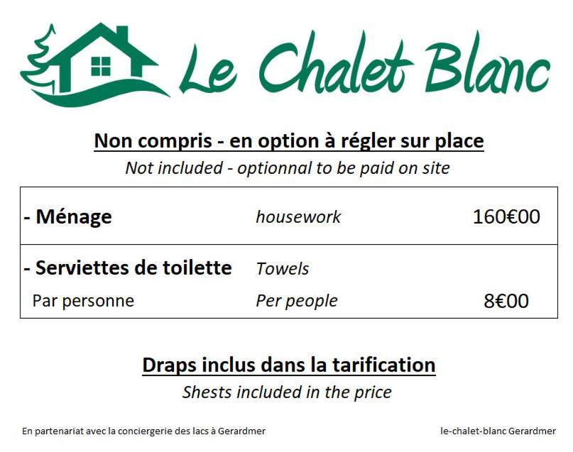 Le Chalet Blanc - Jacuzzi / Piscine / Sauna ジェラールメ エクステリア 写真